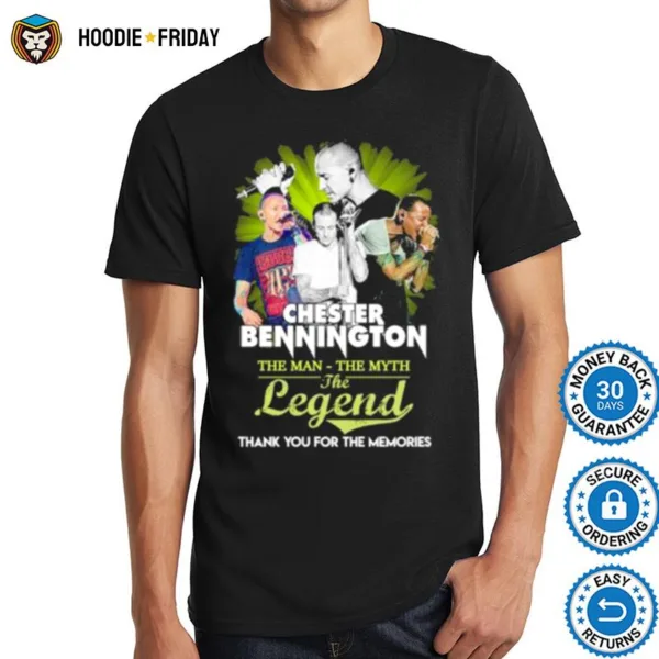 Chester Bennington The Man Myth Legend Shirts