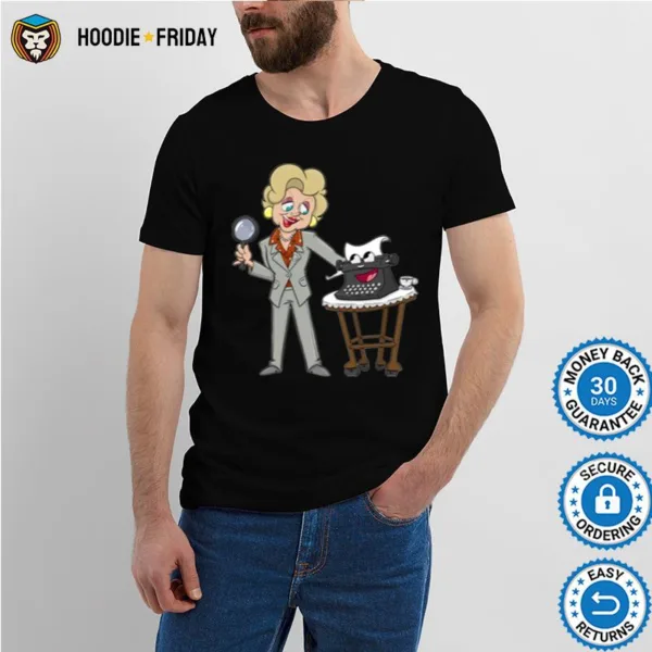 Chibi Art Angela Lansbury Jessica Fletcher Shirts