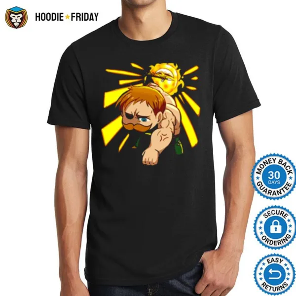 Chibi Design Escanor The Seven Deadly Sins Shirts