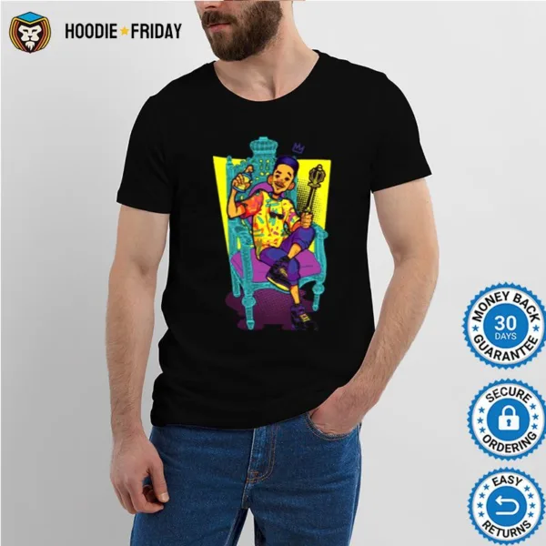 Chibi King Throne The Fresh Prince Of Bel Air Shirts