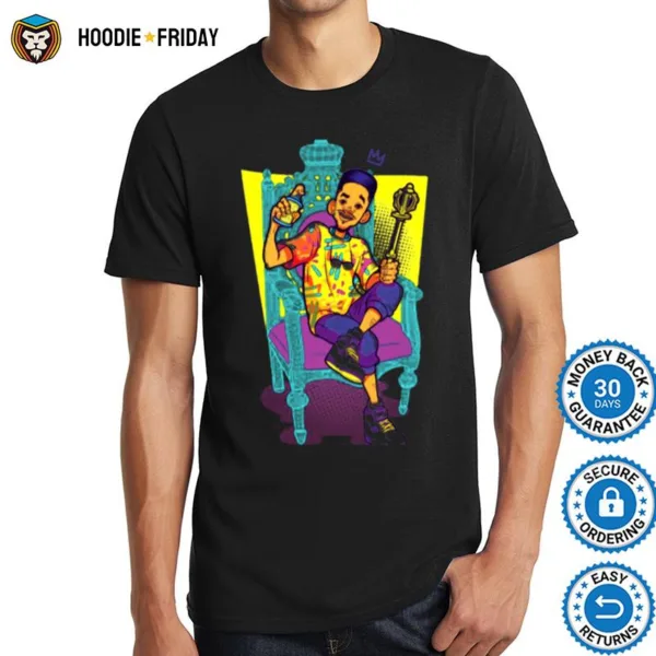 Chibi King Throne The Fresh Prince Of Bel Air Shirts