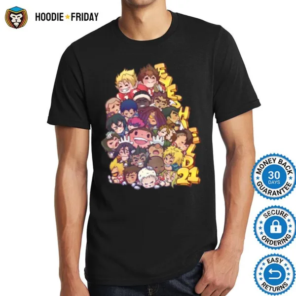 Chibi Pile Cute Eyeshield 21 Shirts