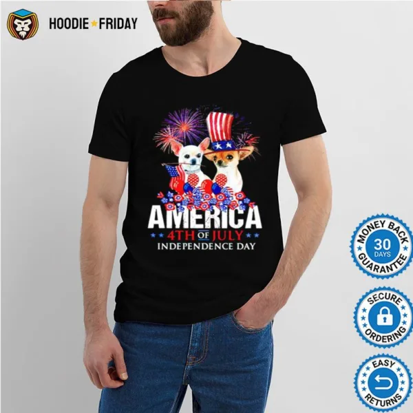 Chihuahua America 4Th July Independence Day Shirts