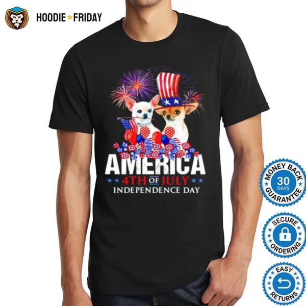 Chihuahua America 4Th July Independence Day Shirts