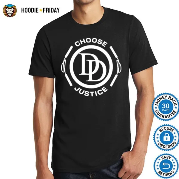 Choose Justice Daredevil Shirts