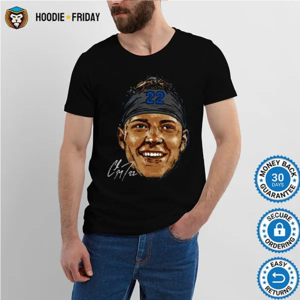 Christian Mccaffrey Smile Signature Shirts