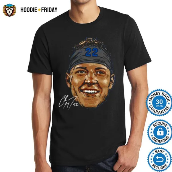 Christian Mccaffrey Smile Signature Shirts