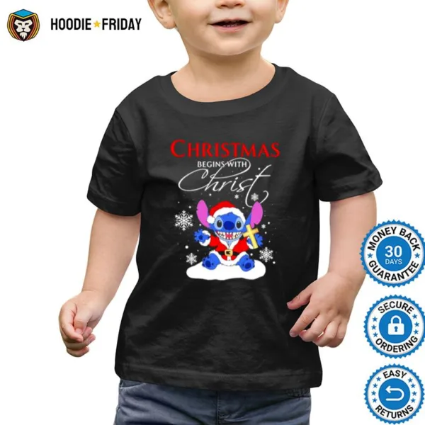 Christmas Begins With Christ Cross Fondos De Pantalla De Navidad Del Stich Shirts