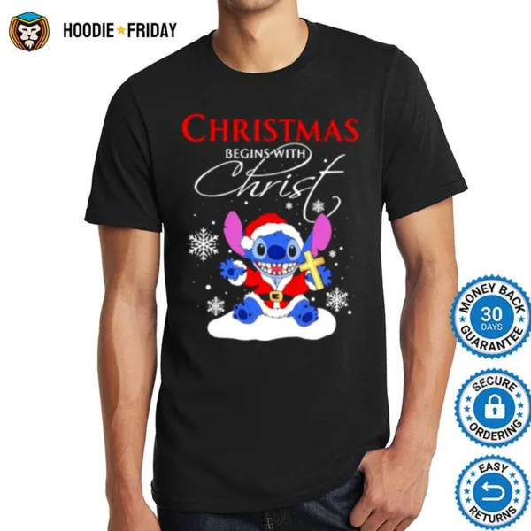 Christmas Begins With Christ Cross Fondos De Pantalla De Navidad Del Stich Shirts