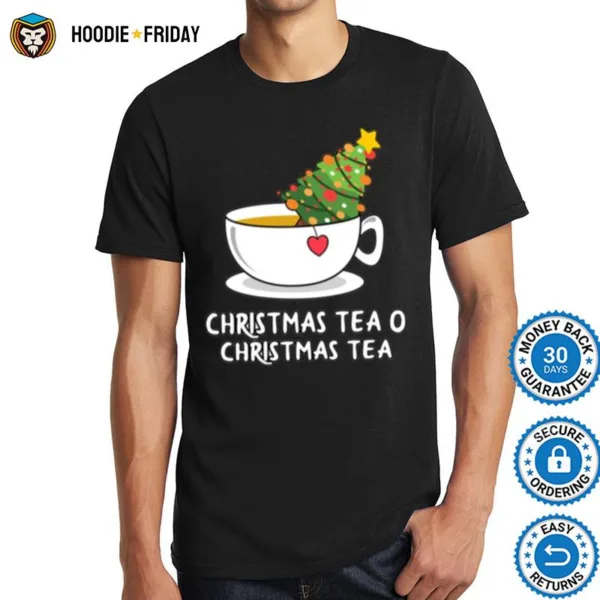 Christmas Tree In Teacup With Tannenbaum Shirts