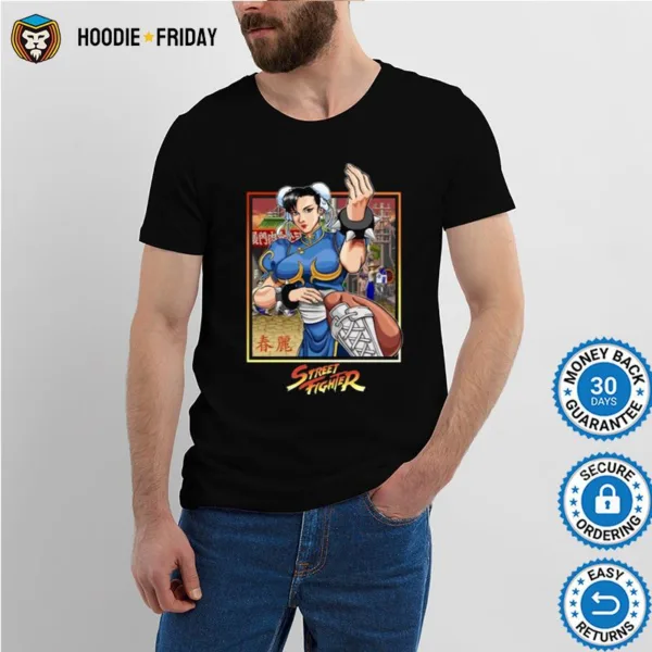 Chun Li Street Fighter Character Shirts