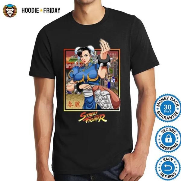 Chun Li Street Fighter Character Shirts