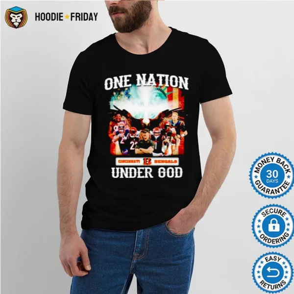 Cincinnati Bengals One Nation Under God Shirts