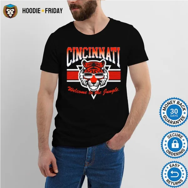 Cincinnati Welcome To The Jungle Shirts