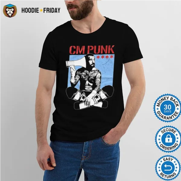 Cm Punk Aew All Elite Wrestling Shirts