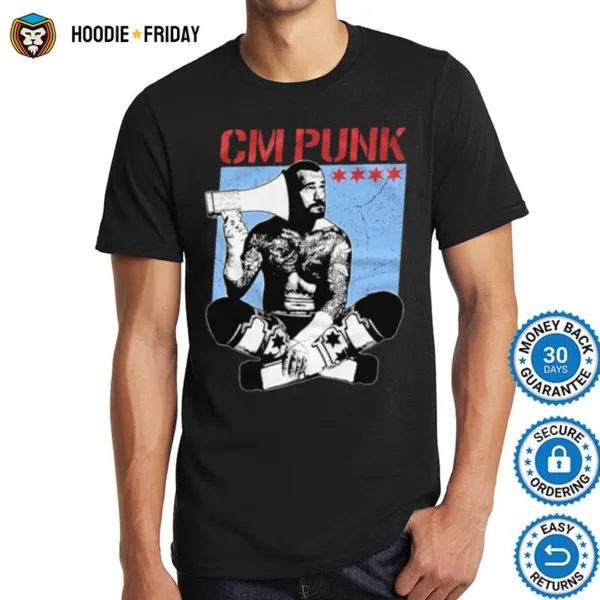 Cm Punk Aew All Elite Wrestling Shirts