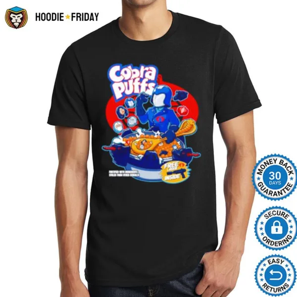 Cobra Puffs Fortified With Ingredients Stolen From Other Cereals Shirts