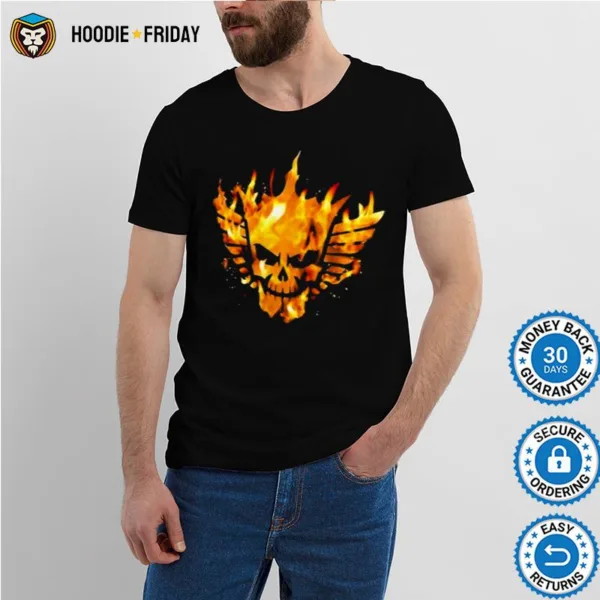 Cody Rhodes Claim Your Kingdom Flames Shirts