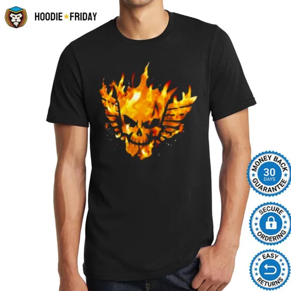 Cody Rhodes Claim Your Kingdom Flames Shirts