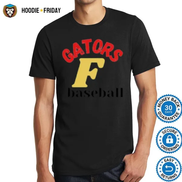 Color Florida Gator Baseball Shirts