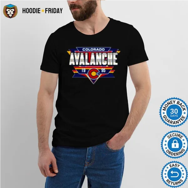 Colorado Avalanche Reverse Retro 2 0 Fresh Playmaker 1995 Shirts