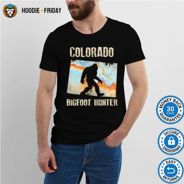 Colorado Bigfoot Hunter Sunset Shirts