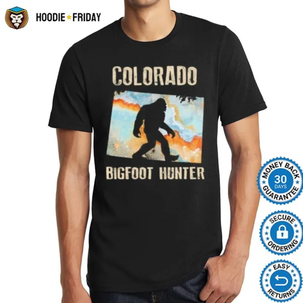 Colorado Bigfoot Hunter Sunset Shirts