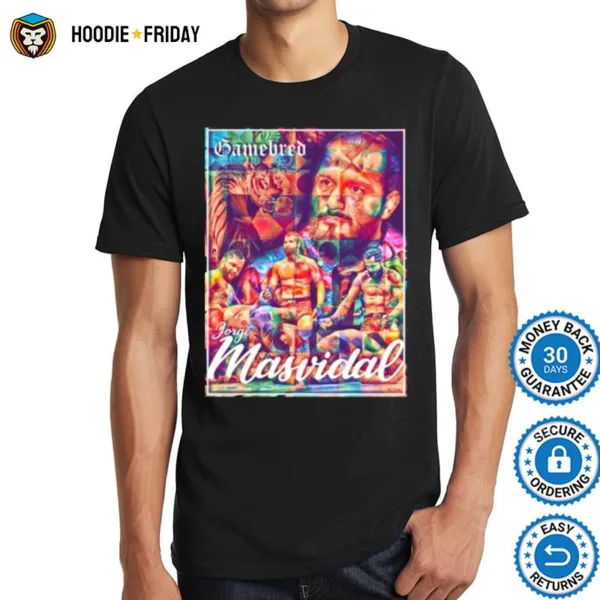 Colored Art Jorge Gamebred Masvidal Shirts