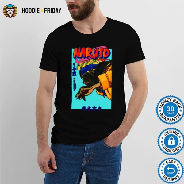 Colored Design Anime Naruto Naruto Uzumaki Shirts