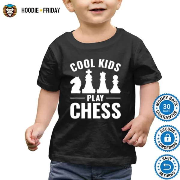 Cool Childrens Play Chess Shirts