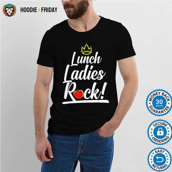 Cool Lunch Lady Art Women Girls School Cafeteria Worker Cook Shirts