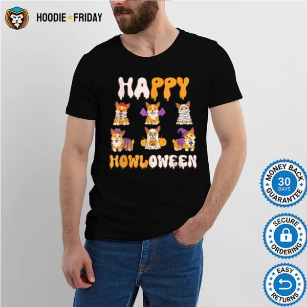 Corgis Dog Halloween Costume Happy Howloween Shirts