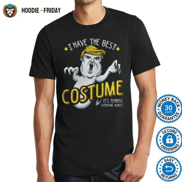 Costume Ghost Donald Trump Spooky Night Shirts