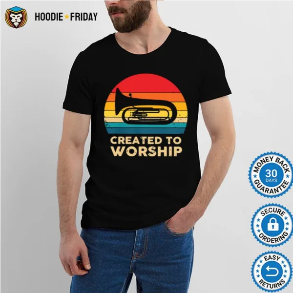 Created To Worship Vintage Tshirt Shirts