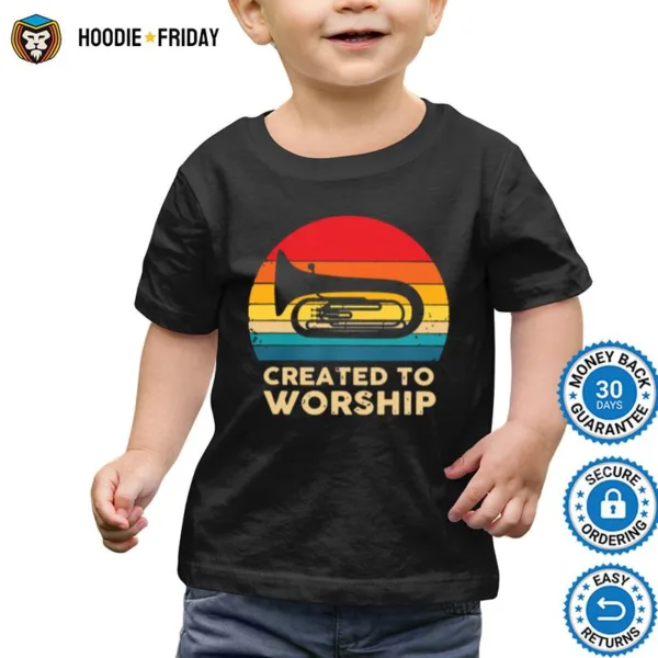 Created To Worship Vintage Tshirt Shirts