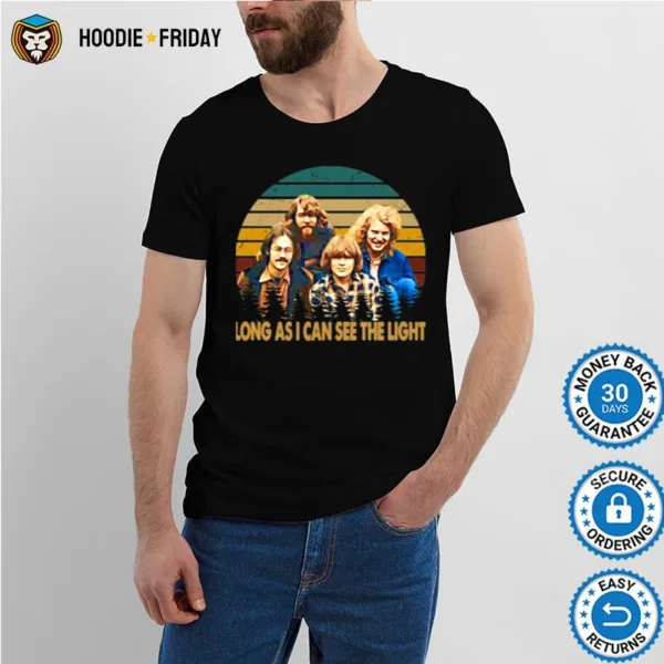 Creedence Clearwater Revival Long As I Can See The Light Vintage Shirts