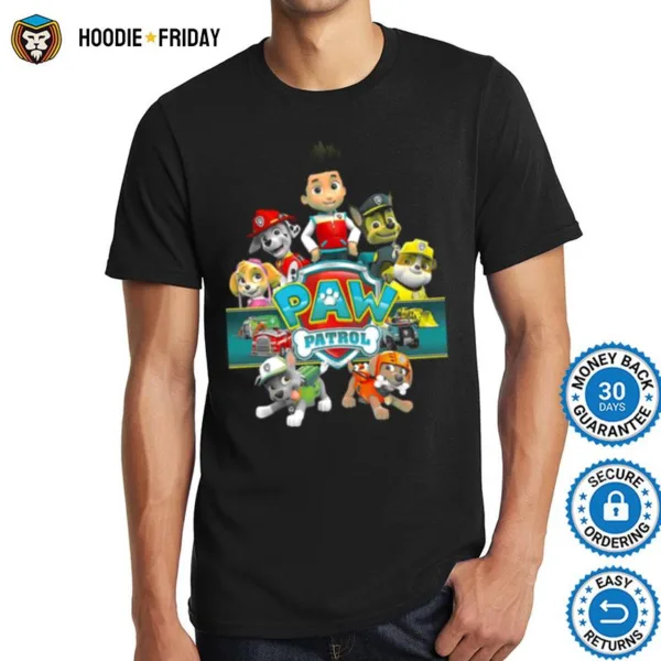 Crthayer 5 Paw Patrol Shirts