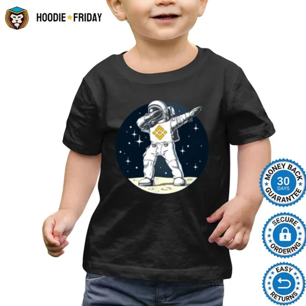 Cryptocurrency Talk Fun Bnb Binance Dabbing Space Man Shirts