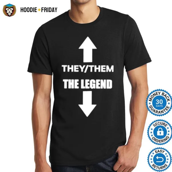 Crywank Band They Them The Legend Shirts