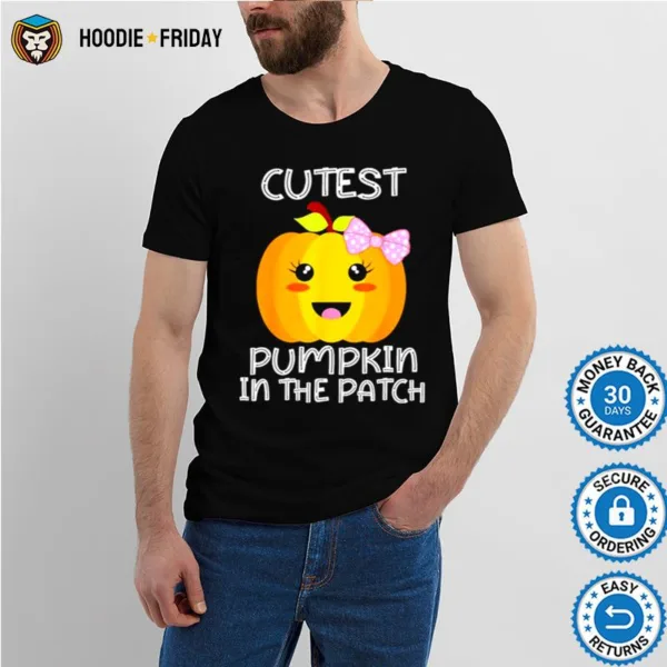 Cutest Pumpkin In The Patch Halloween Thanksgiving Shirts