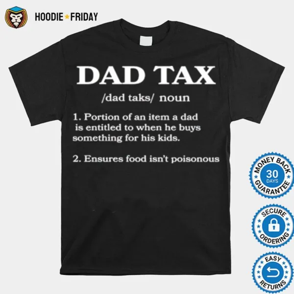 Dad Tax Portion Of An Item A Dad Is Entitled To When He Buys Something For His Kids Shirts