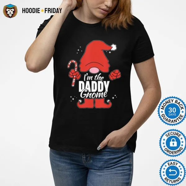 Daddy Gnome Matching Family Group Christmas Party Pictures Shirts