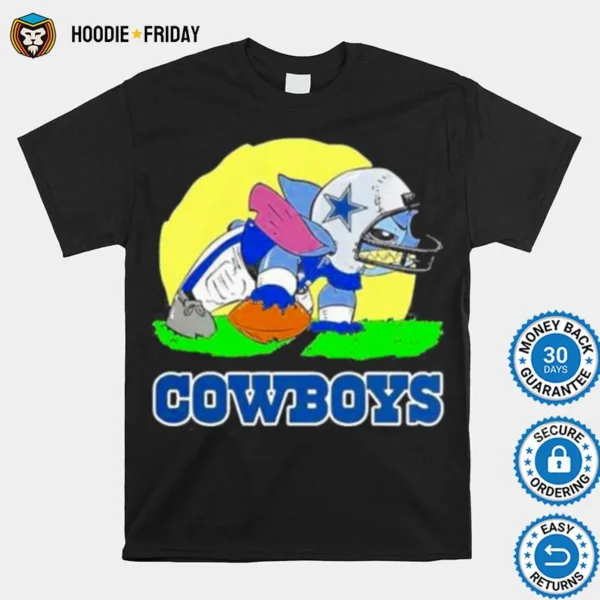 Dallas Cowboys Stitch Ready For The Football Battle Nfl Shirts