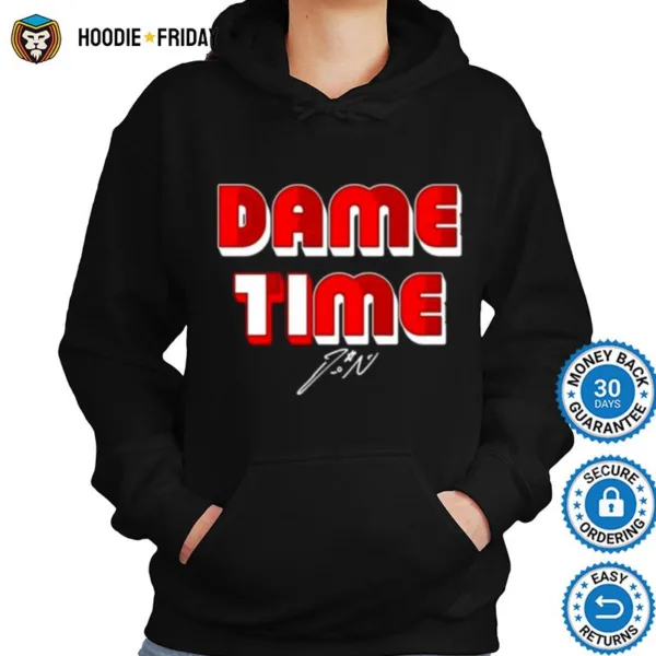 Dame Time Portland Basketball Signature Shirts