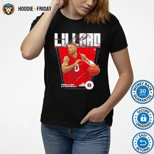 Damian Lillard Portland Trail Blazers Basketball Premiere Shirts