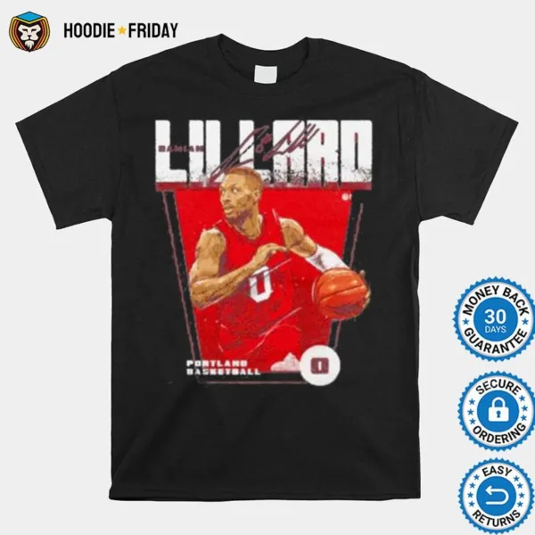 Damian Lillard Portland Trail Blazers Basketball Premiere Shirts