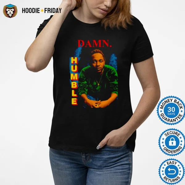 Damn Humble Kendrick Lamar Vintage 90S Bootleg Hiphop Shirts