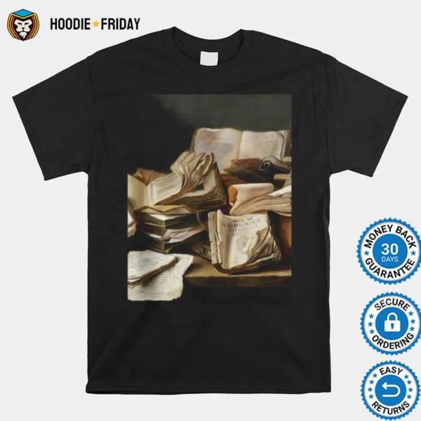 Dark Academia Aesthetic Book Art Shirts