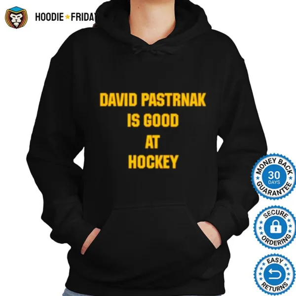 David Pastrnak Is Good At Hockey Boston Hockey Shirts