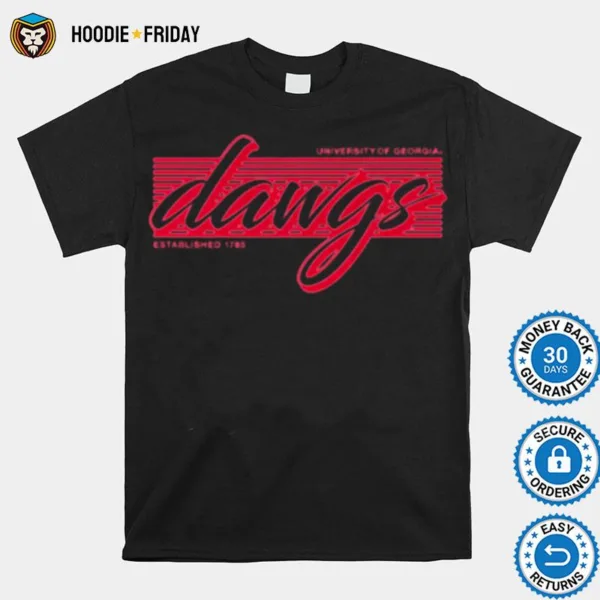 Dawgs Script 80S Throwback Shirts